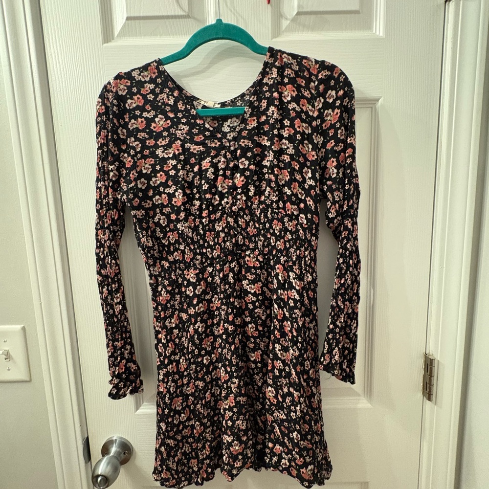 Floral Long Sleeve Dress